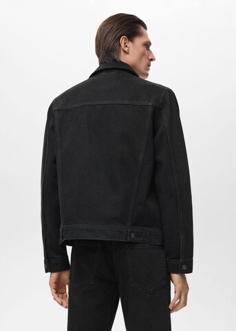 MANGO MAN Between-Season Jacket 'Bryan' in Black
