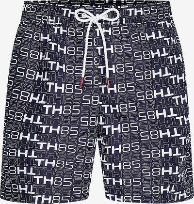 TOMMY HILFIGER Board Shorts in Black / White, Item view