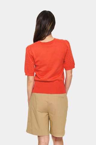 Pull-over 'KarnaSZ' SAINT TROPEZ en orange