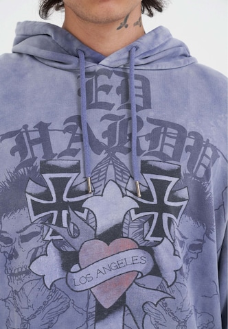 Ed Hardy Sweatshirt in Blau