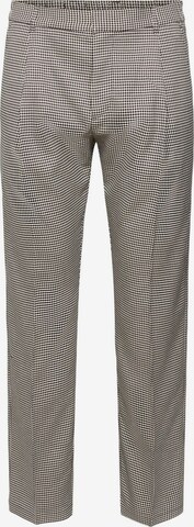 ESPRIT Regular Pantalon in Zwart: voorkant