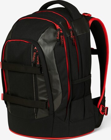 Satch Rucksack in Schwarz