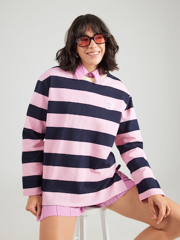 FRNCH PARIS - Camisa em azul: frente