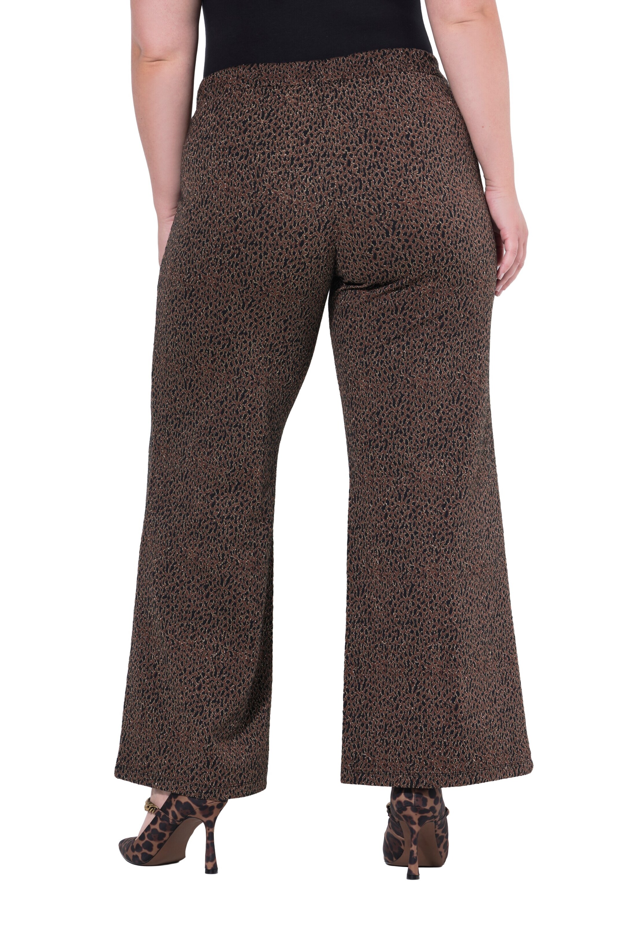 MIAMODA Wide leg Broek in Bruin