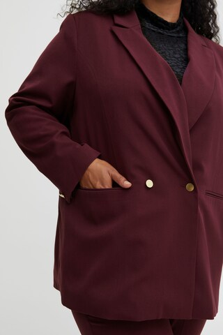 Blazer Fransa Curve en rouge