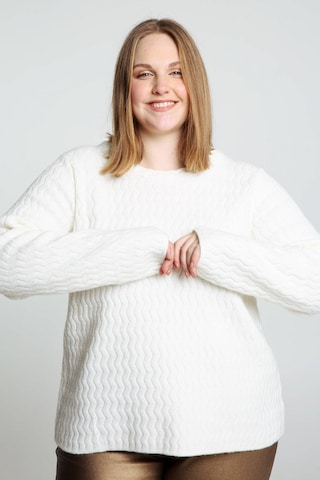 Paprika Sweater in White: front