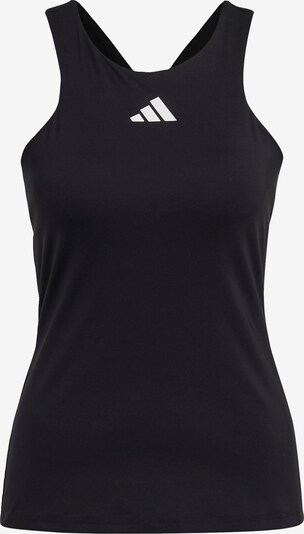 ADIDAS PERFORMANCE Sports Top in Black / White, Item view