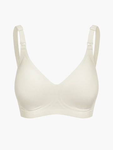 Bustier Soutien-gorge 'Comfort Maternity Still-BH ohne Bügel' cfab (formerly creamy fabrics) en blanc : devant