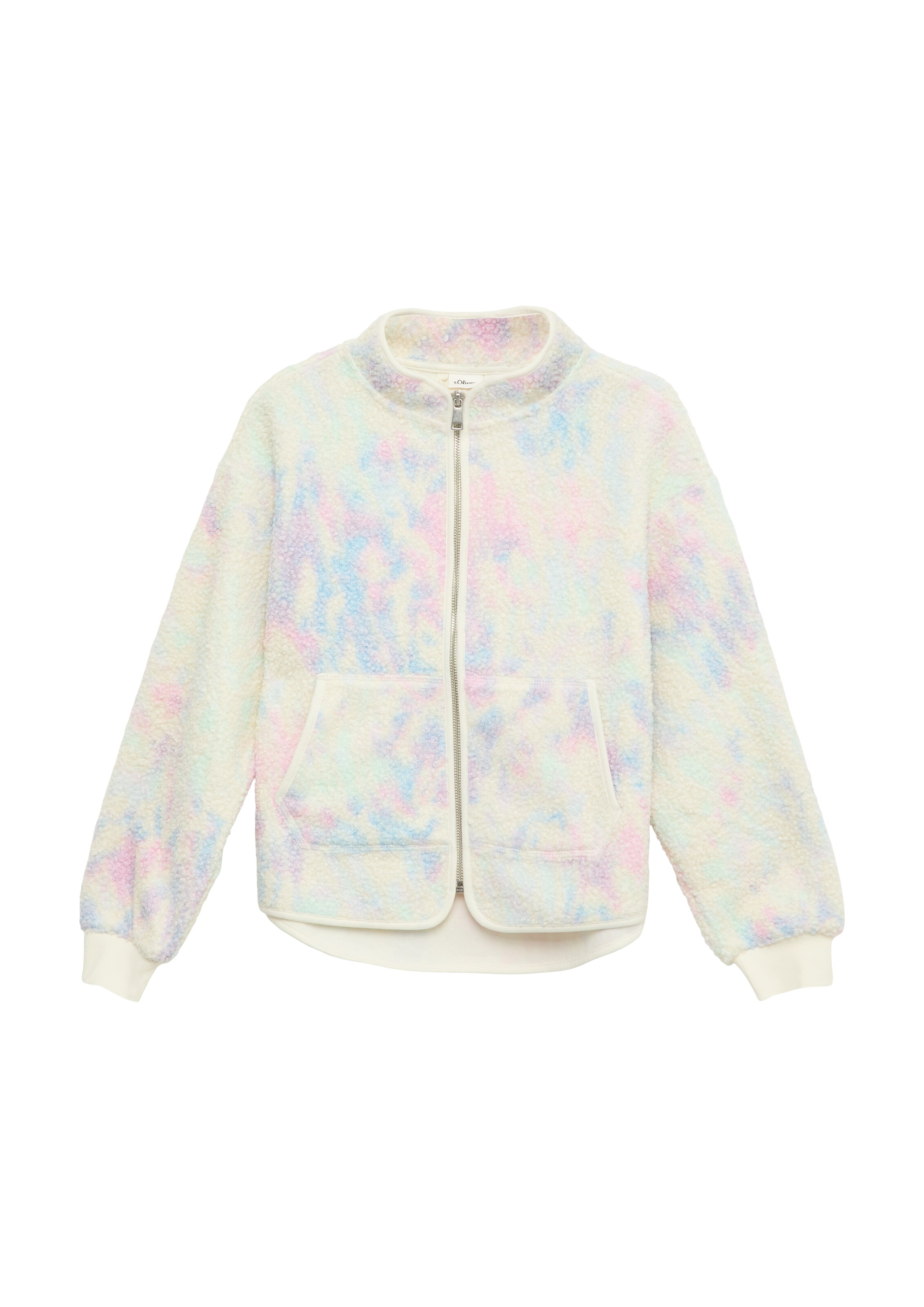 Veste mi-saison s.Oliver en blanc : devant