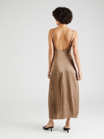 VILA Aftonklänning 'VIRAVENNA' i brun