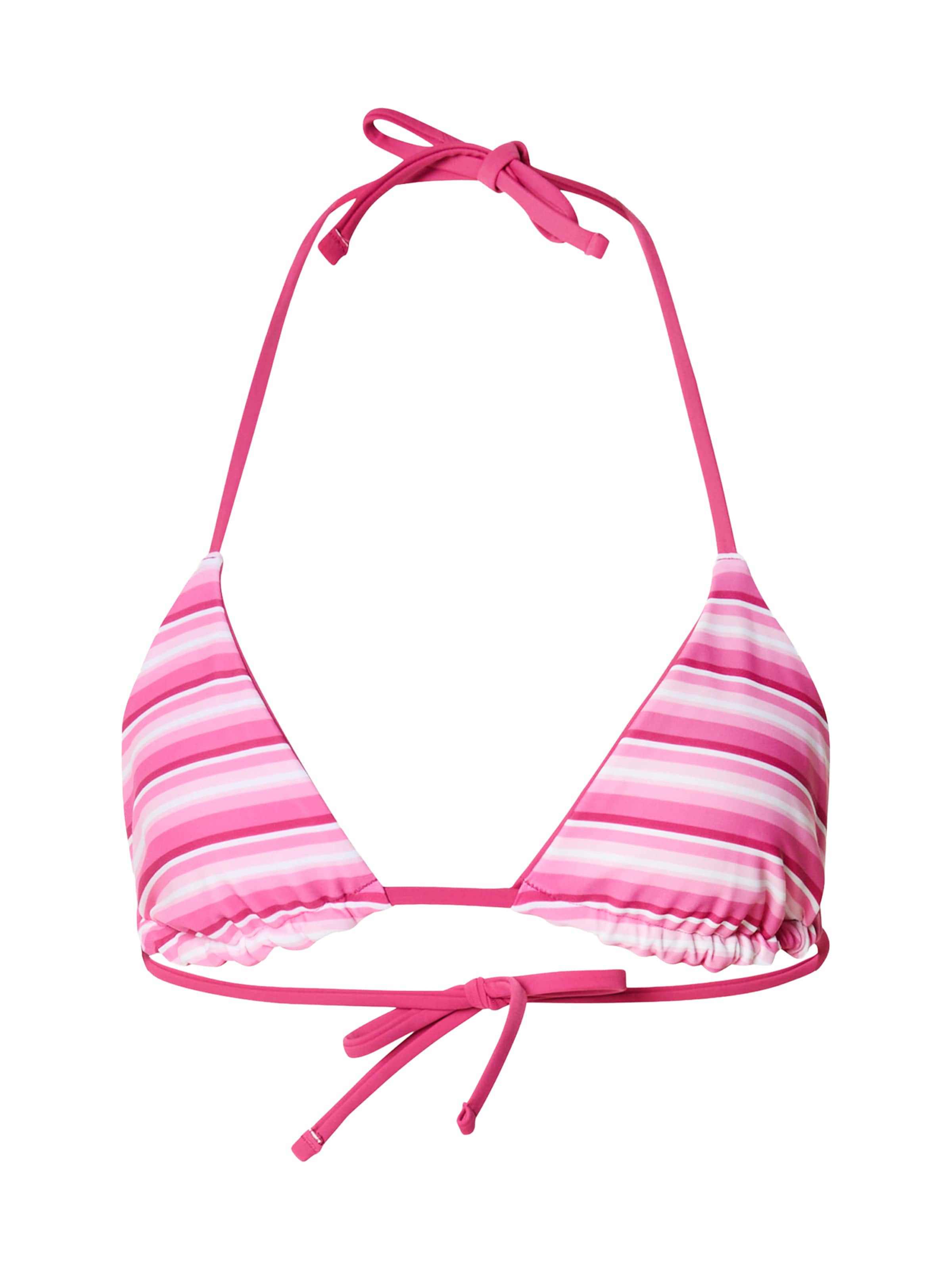 HOLLISTER Triangel Bikinitop in Pink: Vorderseite