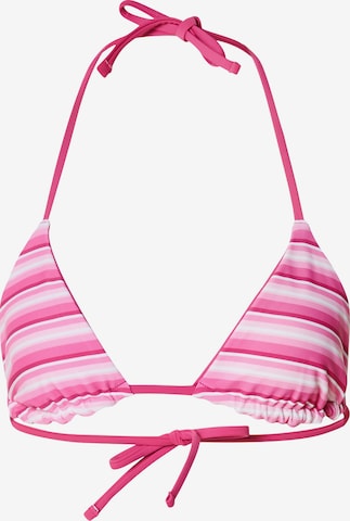 HOLLISTER Triangel Bikinitop in Pink: Vorderseite