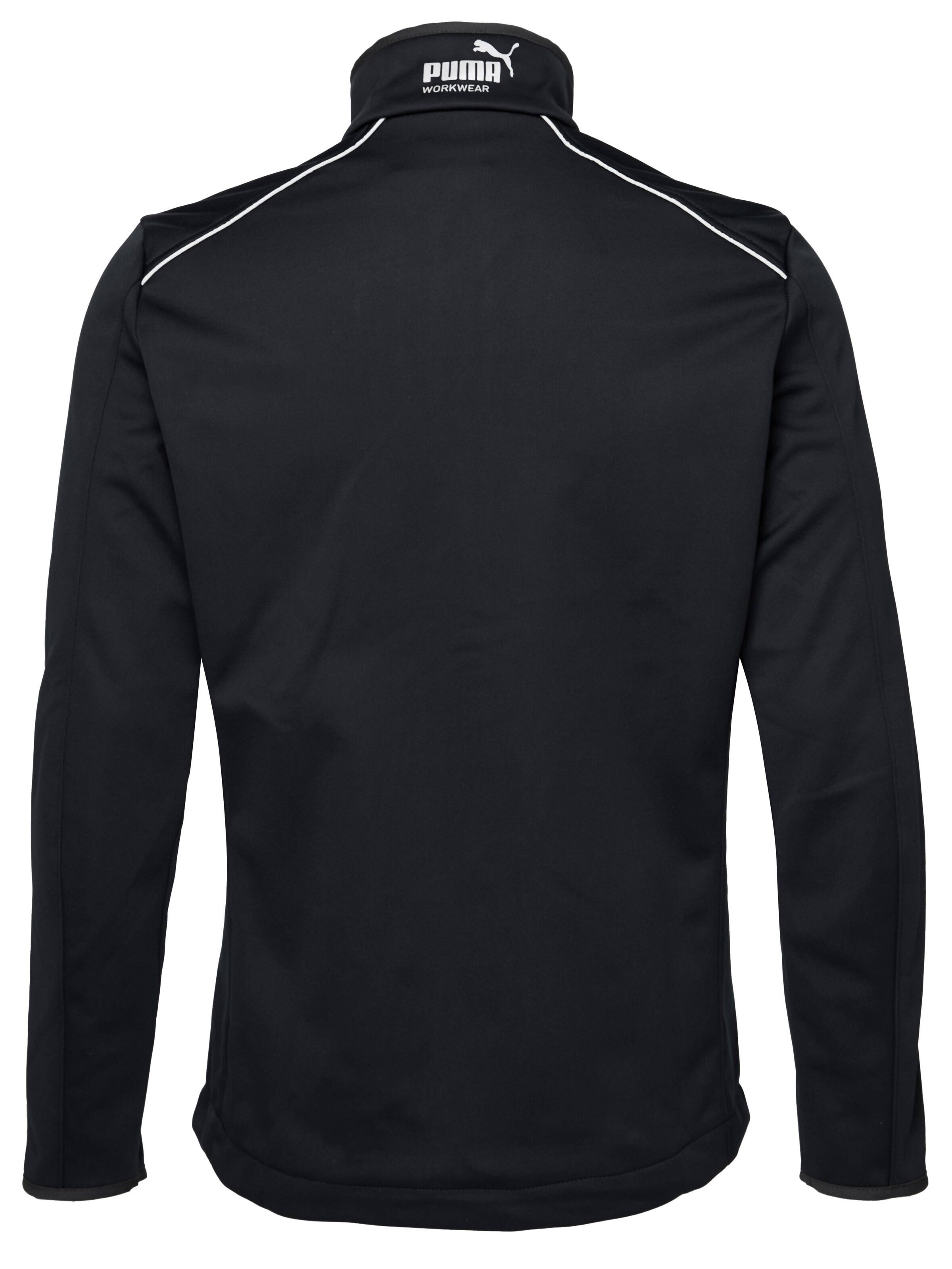PUMA Workwear Outdoor jacket 'Puma Workwear Essentials Softshelljacke' in Black