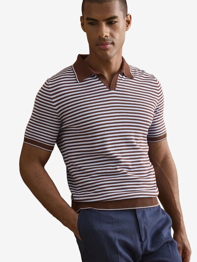 Il Lanificio T-Shirt en S en marron, Vue avec produit