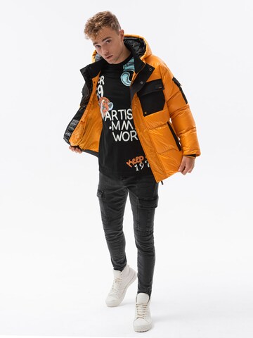 Ombre Winter Jacket 'C457' in Orange