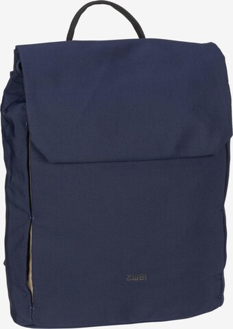 ZWEI Backpack 'Toni' in Blue: front
