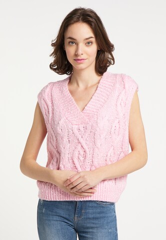 Pull-over MYMO en rose : devant