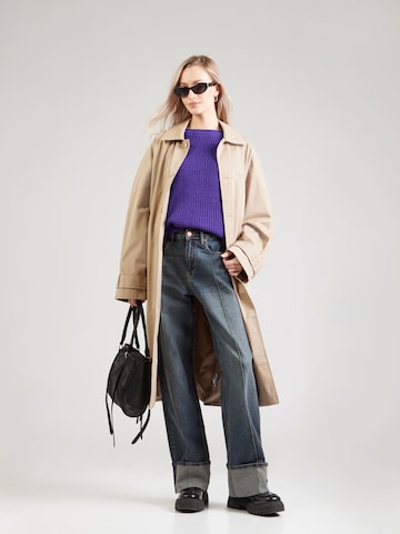 AMERICAN VINTAGE Trui 'CRASHWAY' in Lila