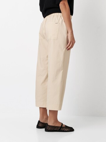 TONI Wide Leg Hose in Beige