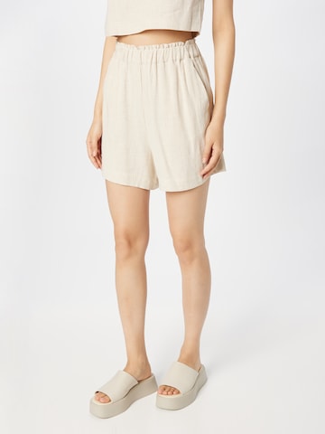 NA-KD Regular Shorts in Beige: predná strana