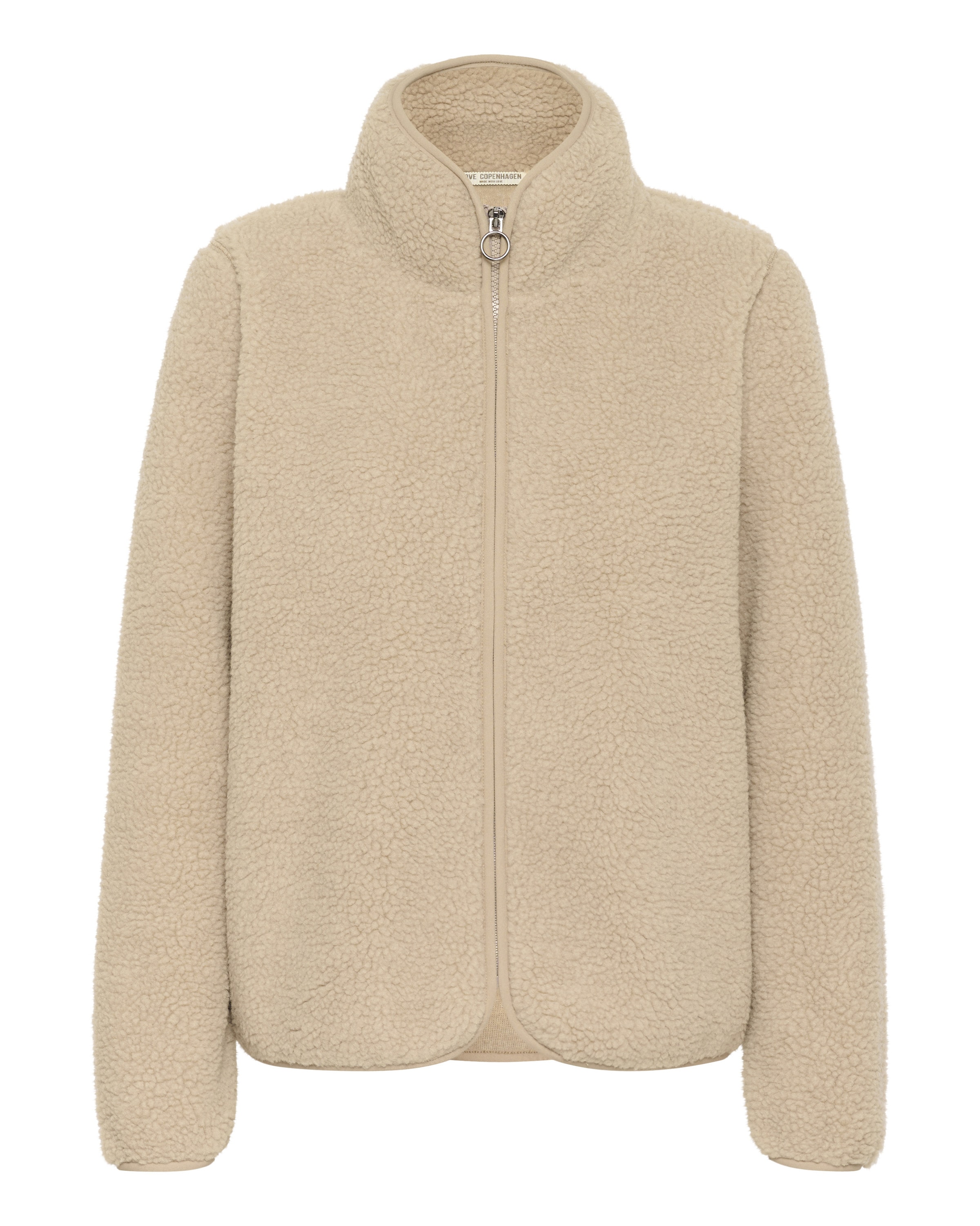 Love Copenhagen Fleece jas 'Vigga ' in Beige: voorkant