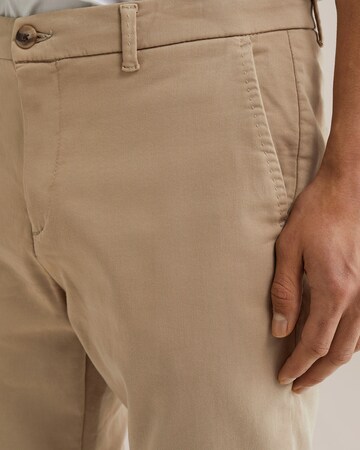 Slimfit Pantaloni chino di WE Fashion in beige