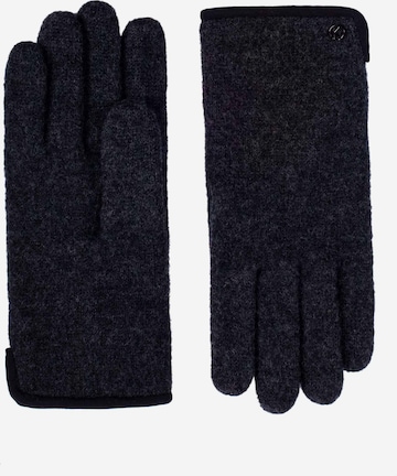 KESSLER Full Finger Gloves 'SASHA' in Grey: front