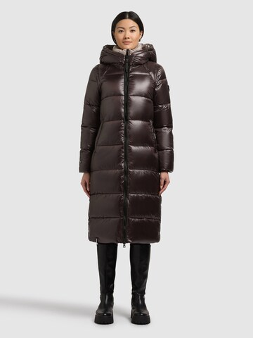 khujo Mantel 'Nashi' in Lila