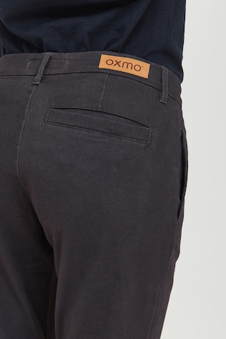 Oxmo Regular Chino Pants 'Pilar' in Grey