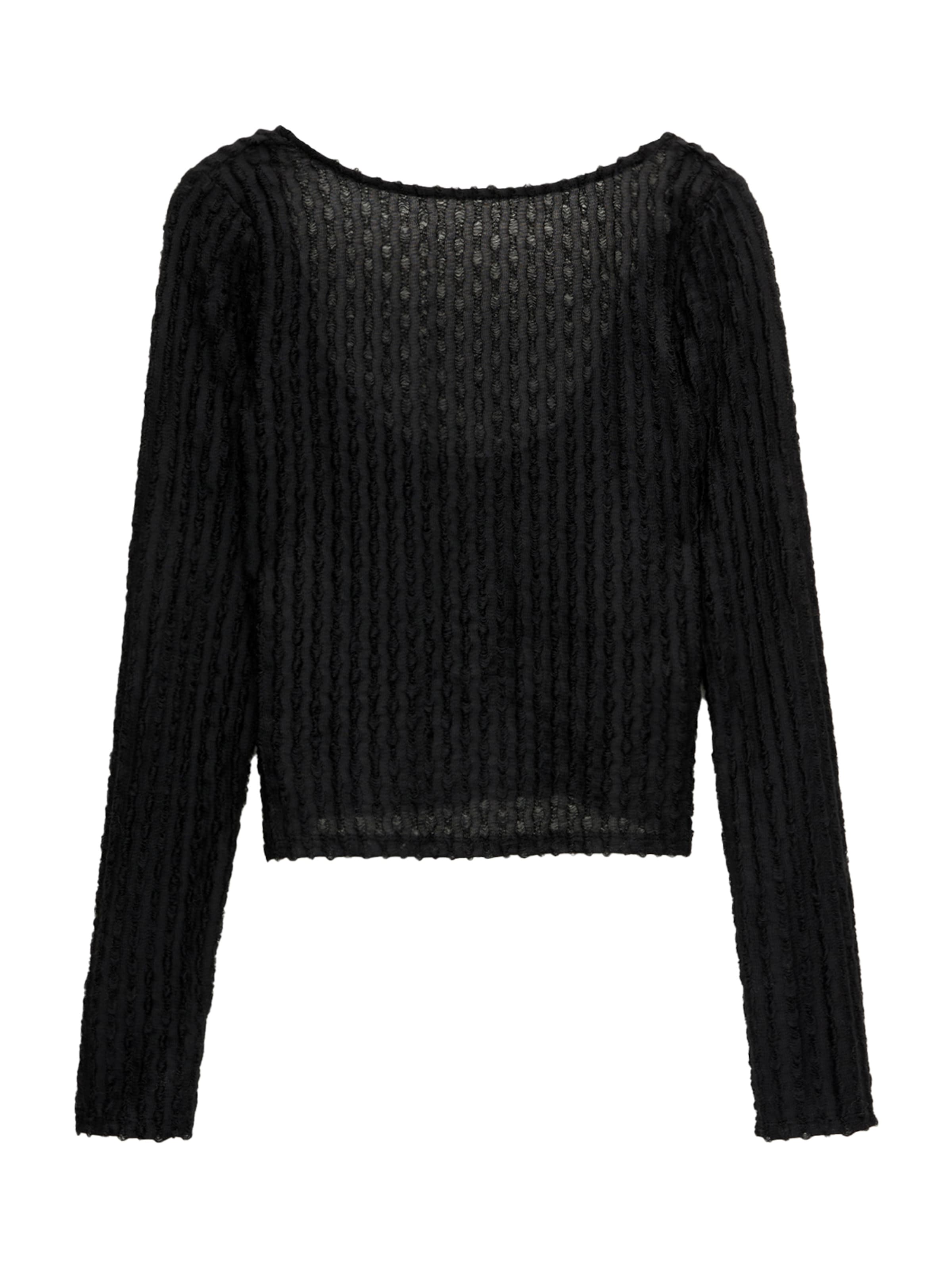 Pull&Bear Shirts i sort: forside