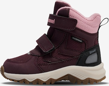 Hummel Snowboots in Rot: Vorderseite