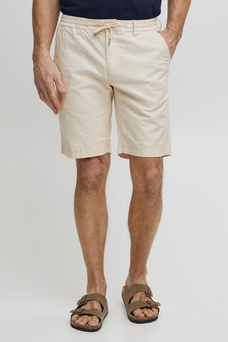 Coupe slim Pantalon chino 'Fqbent' FQ1924 en beige : devant