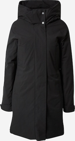 Manteau d’hiver 'Eline' elvine en noir : devant