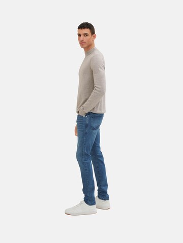 TOM TAILOR Slimfit Jeans 'Troy' in Blauw