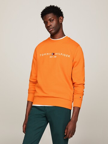 TOMMY HILFIGER Sweatshirt in Oranje: voorkant