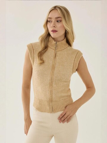 Hiccup Weste in Beige