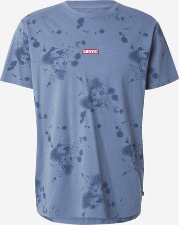 LEVI'S ® Tričko 'SS Relaxed Baby Tab Tee' – modrá: přední strana