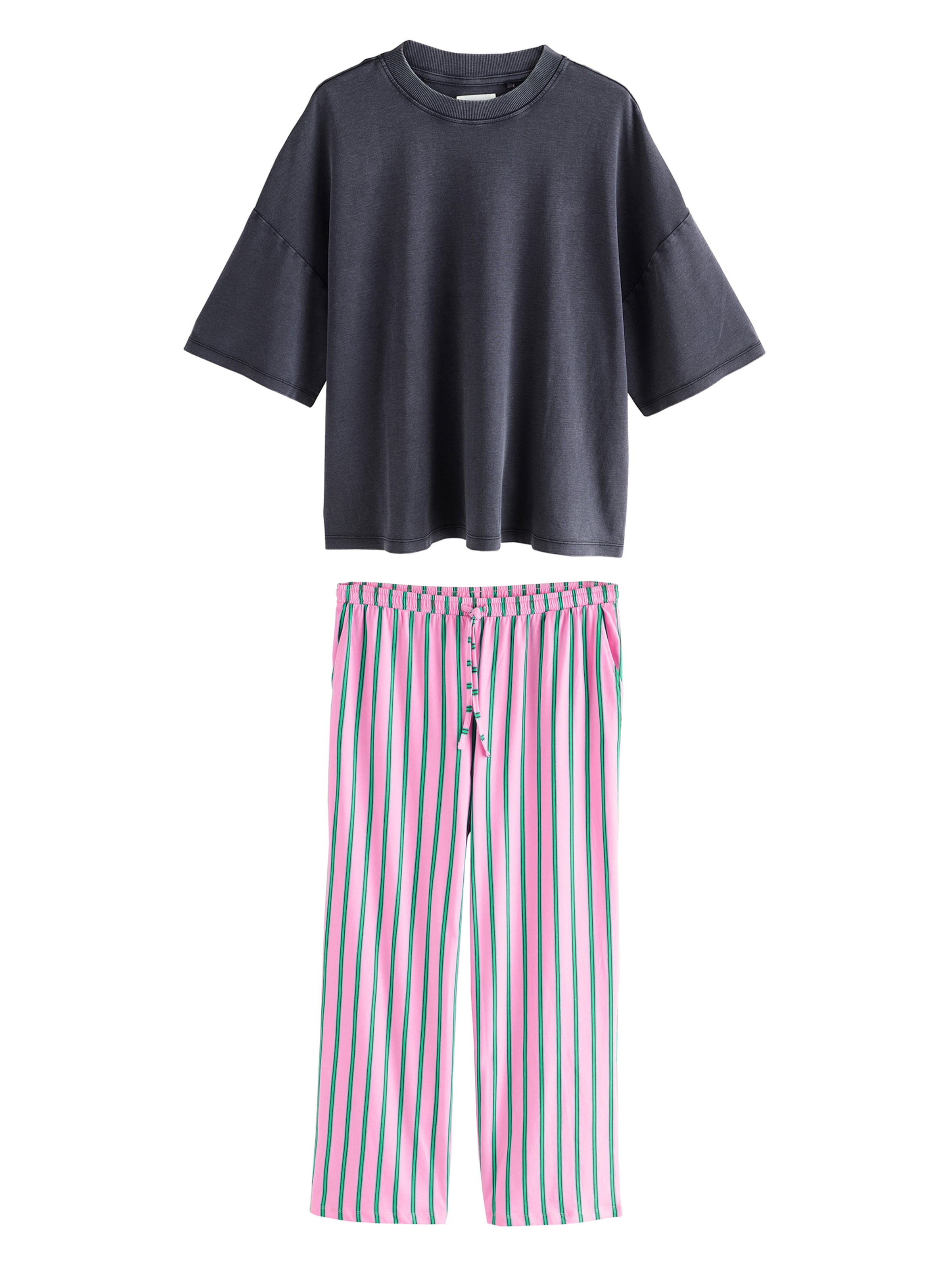 Next Pyjama in Grijs: voorkant