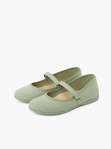 Ballerines Pisamonas en vert