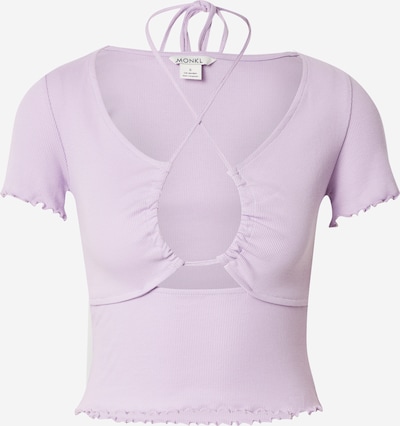 Monki Camiseta en lila pastel, Vista del producto