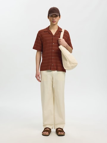 SELECTED Regular fit Overhemd in Rood