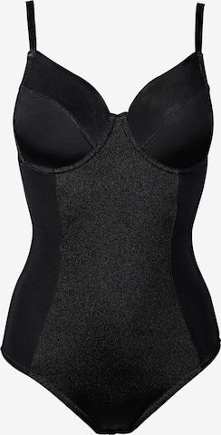 bonprix Muotoileva body värissä musta: etupuoli