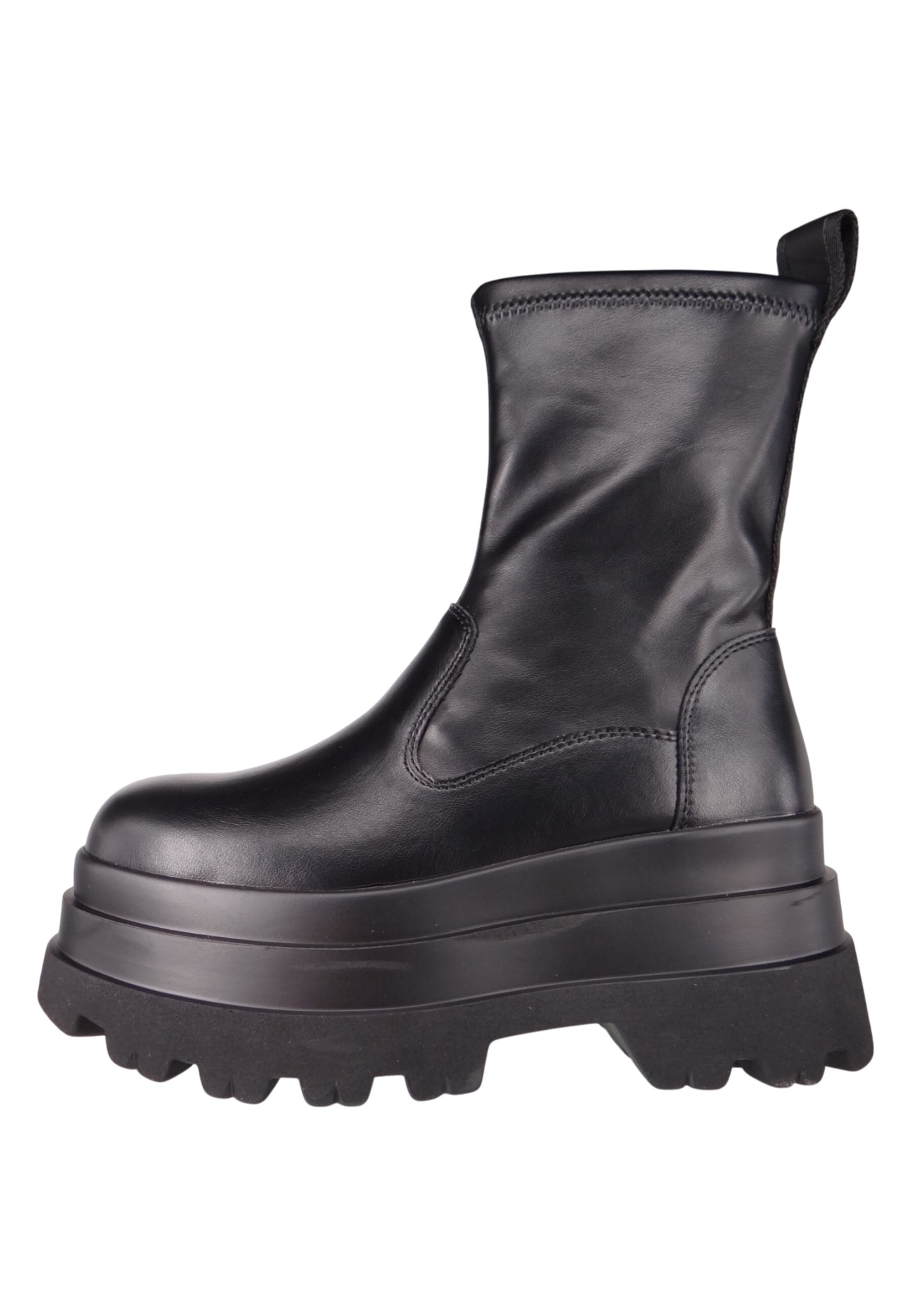Botine 'Jupiter Sock Boot' de la BUFFALO pe negru