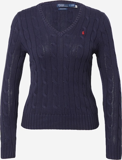 Polo Ralph Lauren Pull-over 'KIMBERLY' en bleu marine / rouge, Vue avec produit