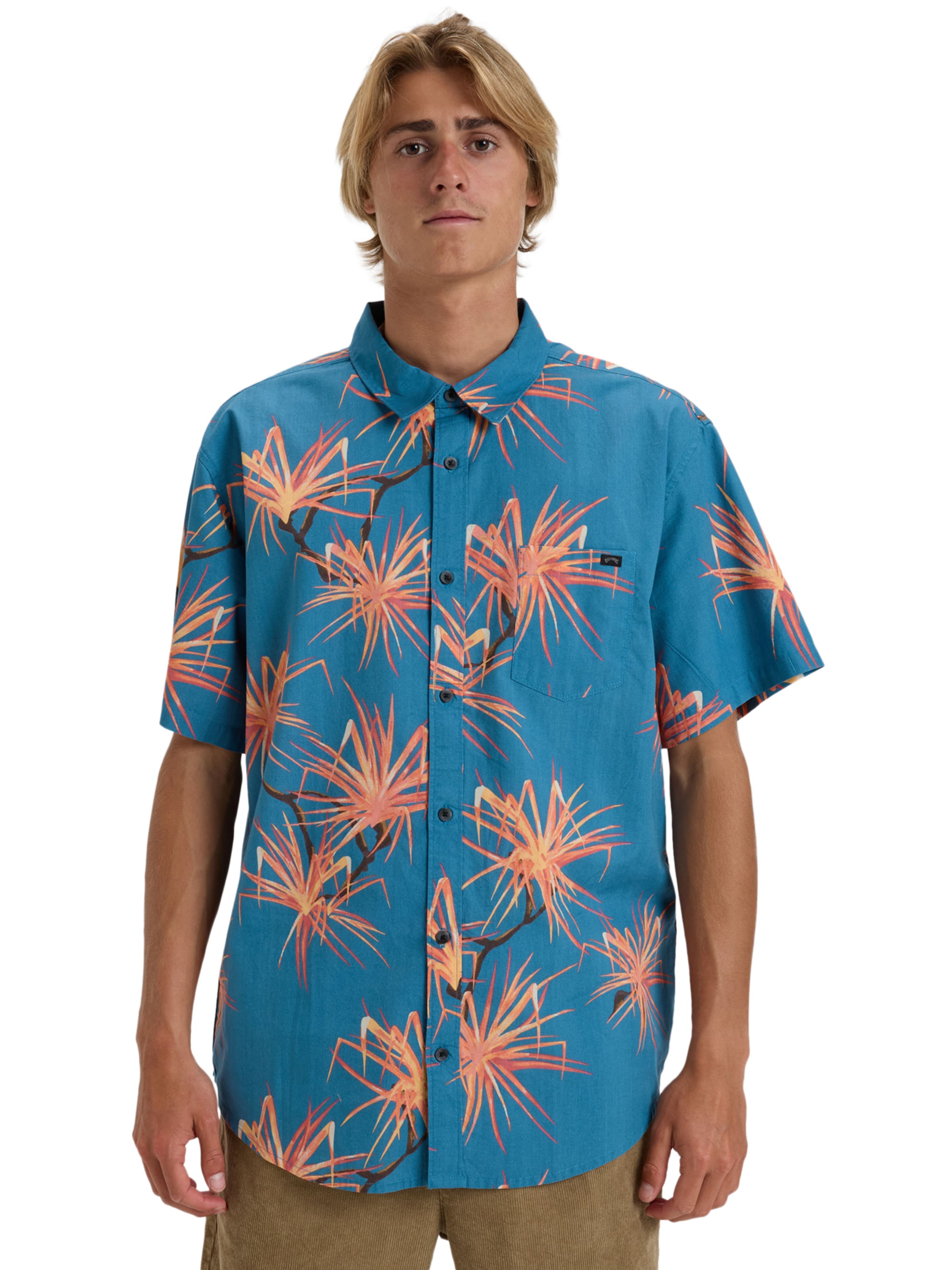 Fit confort Chemise 'Sundays' BILLABONG en bleu : devant