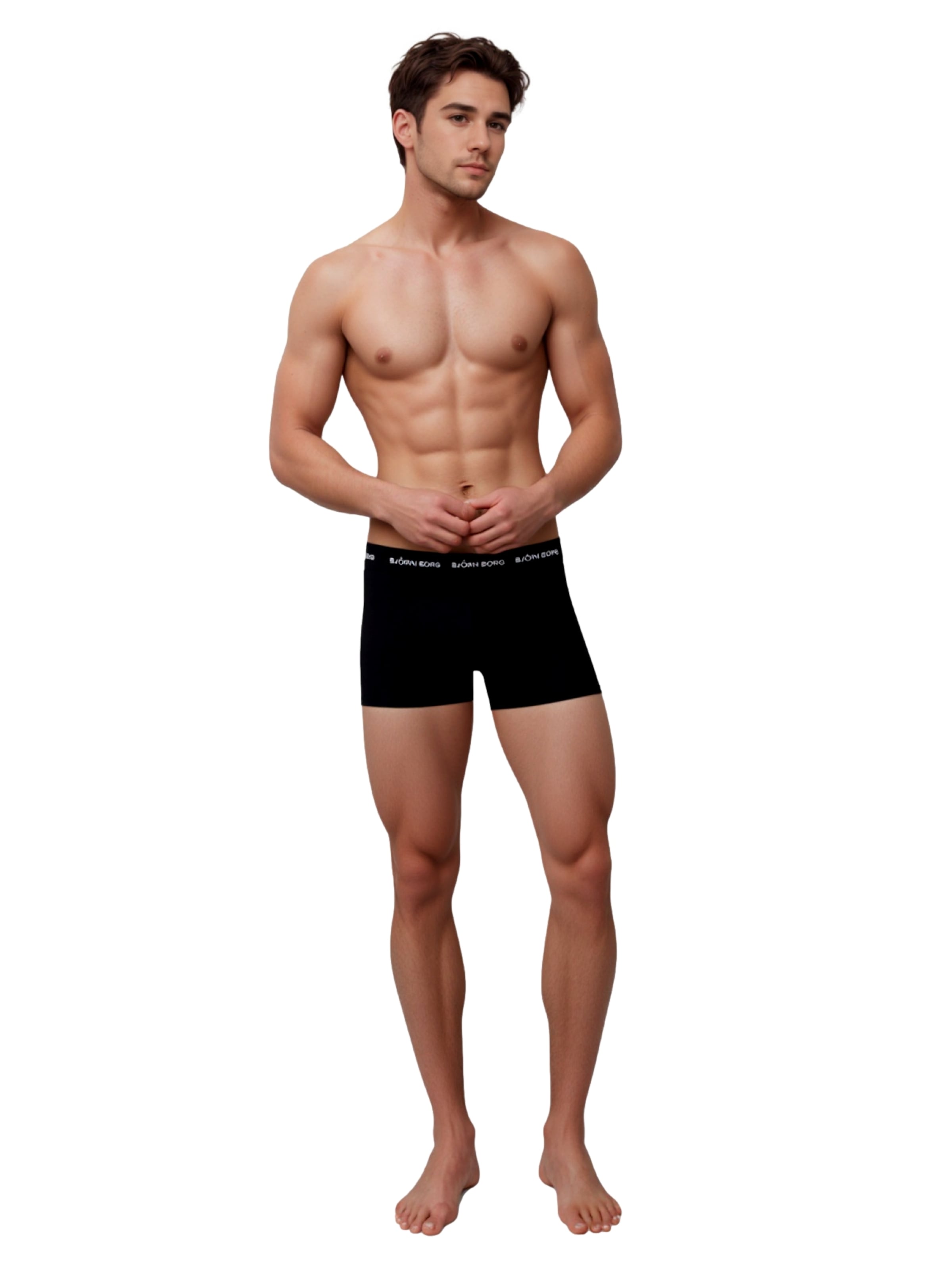 BJÖRN BORG Boksershorts i sort