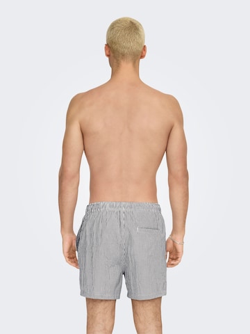 Only & Sons Zwemshorts 'ONSTed' in Groen