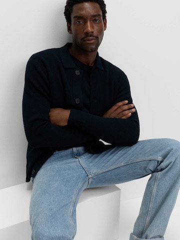 Marks & Spencer Gebreid vest in Blauw