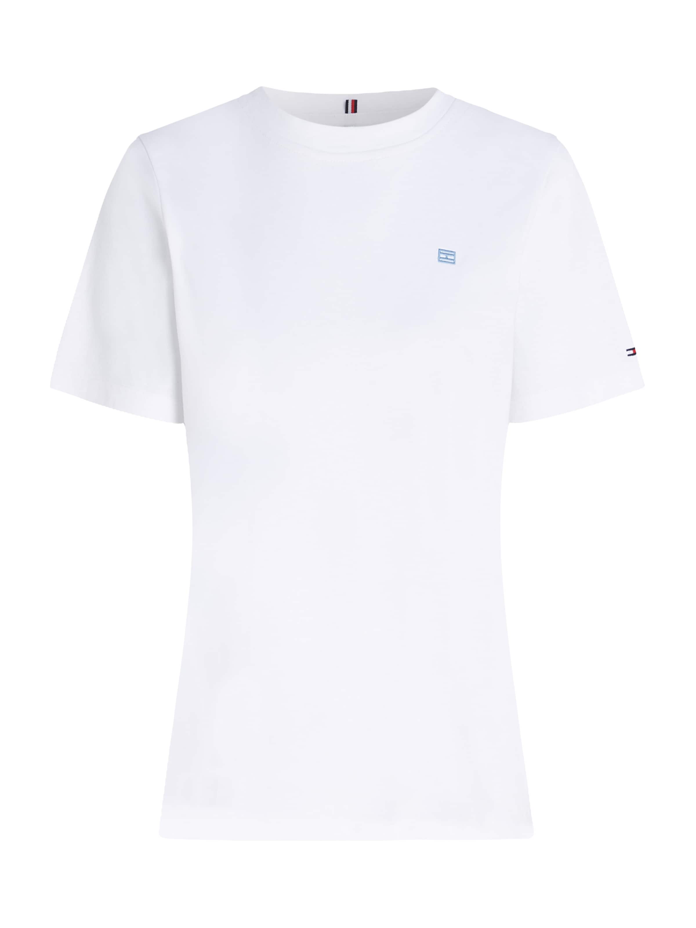 TOMMY HILFIGER Tričko – bílá: přední strana