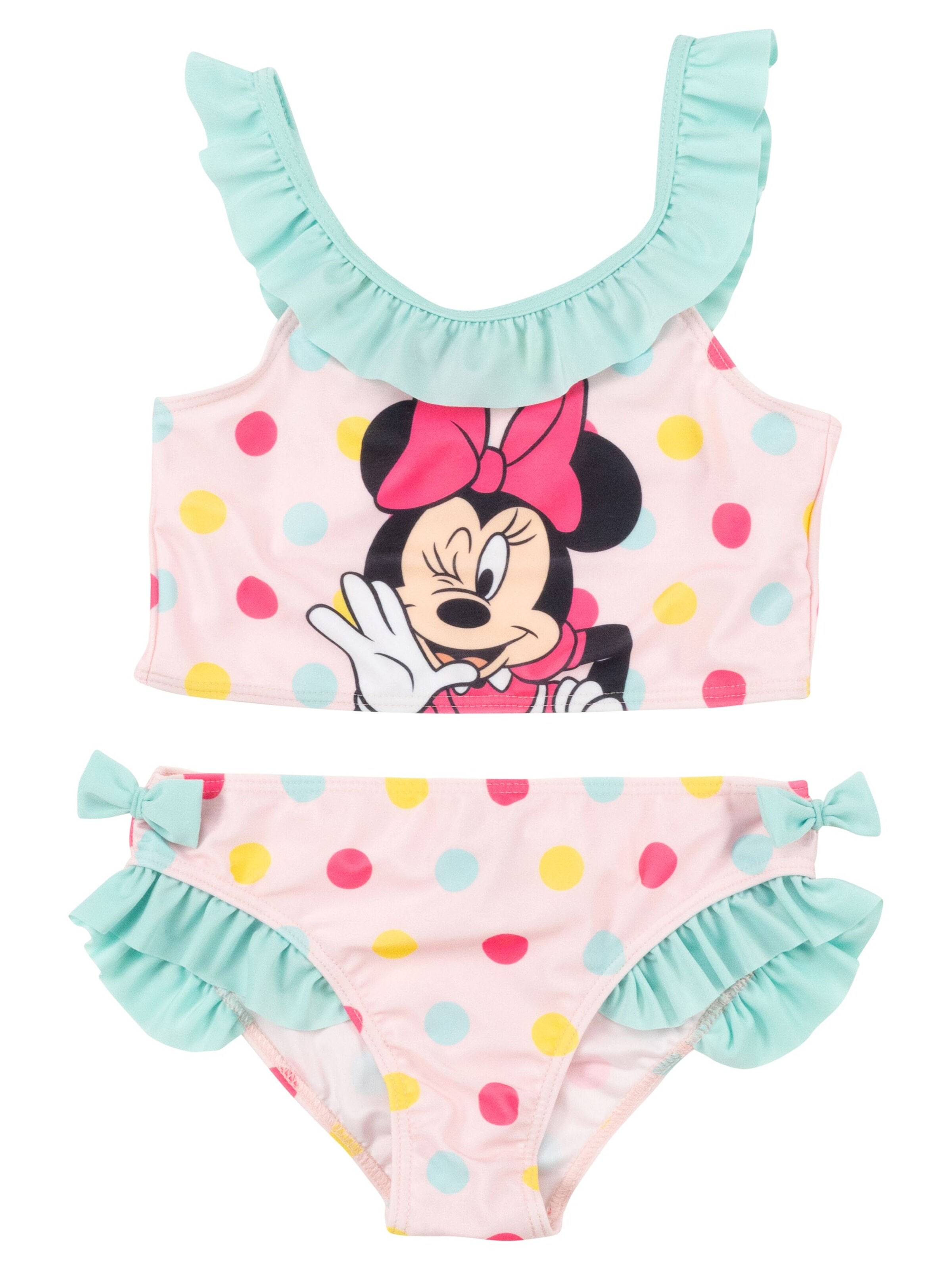 Disney Minnie Mouse Bralette Bikini in Mixed colours: front